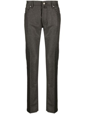 Jacob Cohën pantalon Bard à coupe slim - Marron