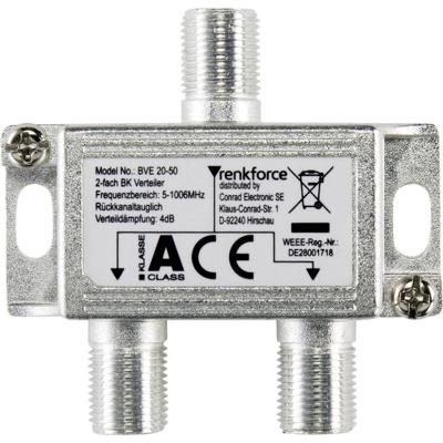 Renkforce Kabel-TV verdeler 2-voudig 5 - 1006 MHz