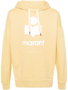 MARANT hoodie Miley à logo floqué - Jaune