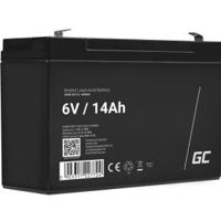 Green Cell AGM34 UPS-accu Sealed Lead Acid (VRLA) 6 V 14 Ah - thumbnail