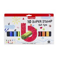 Stempelstift Bruynzeel Kids super set ÃƒÆ' 10 stuks assorti