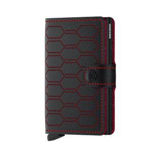 Secrid Mini Wallet Portemonnee Fuel Black-Red