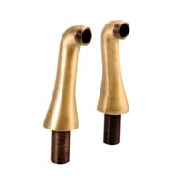 Bad Mixer Dek Standaarden 2x Sapho Antea 14 cm Brons Bad Mixer Dek Standaarden 2x Sapho Antea 14 cm Brons