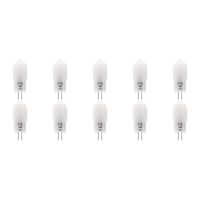 LED Lamp 10 Pack - Velvalux - G4 Fitting - Dimbaar - 2W - Warm Wit 3000K - Melkwit - 12V Steeklamp | Vervangt 20W - thumbnail