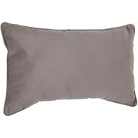 Bank/sierkussens huiskamer Sophia - 30 x 50 cm - Taupe - polyester - met rits Bank/sierkussens huiskamer Sophia - 30 x 50 cm - Taupe - polyester - met rits