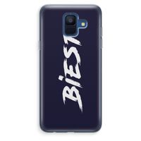 Biest: Samsung Galaxy A6 (2018) Transparant Hoesje