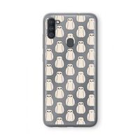 Uilen: Samsung Galaxy A11 Transparant Hoesje Uilen: Samsung Galaxy A11 Transparant Hoesje