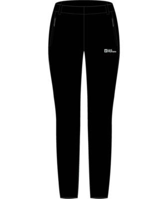 Jack wolfskin Hikeout Wandelbroek Dames Black 46 R