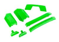 Traxxas - Body reinforcement set, green/ skid pads (roof) (fits #9511 body) (TRX-9510G) - thumbnail