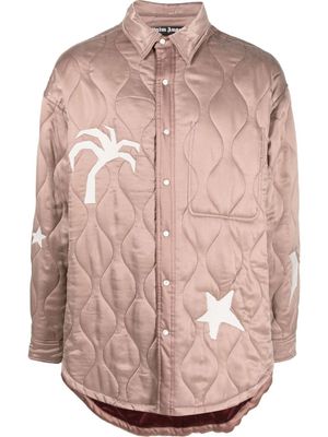 Palm Angels veste matelassée Life Is Palm - Tons neutres