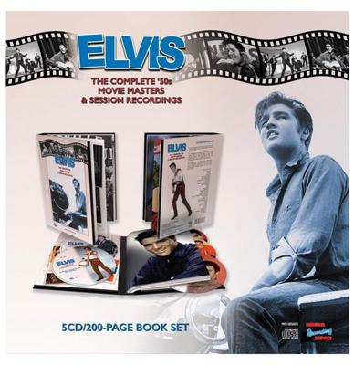Elvis Presley - The Complete 50&apos;s Movie Masters & Session Recordings - 5-CD Box + 200-Page Boek Set