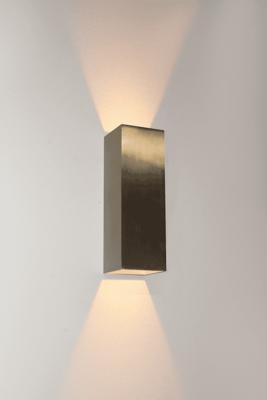 Artdelight Led muurspotVegas250 Up - Down 2x4w - 2700K - 25cm grijs - WL VEGAS250 ALU