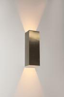 Artdelight Led muurspotVegas250 Up - Down 2x4w - 2700K - 25cm grijs - WL VEGAS250 ALU - thumbnail