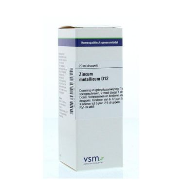 Zincum metallicum D12