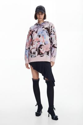 Victoriaanse sweatshirt María Escoté - MATERIAL FINISHES - L/XL