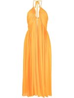 Cult Gaia robe Sloane à coupe longue - Orange - thumbnail