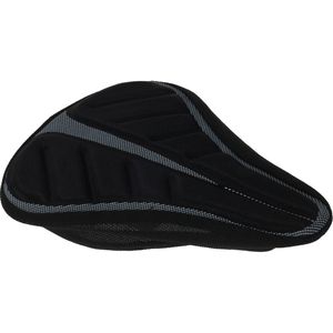 Zadelhoes gel - universeel - comfort - zwart - zadeldek