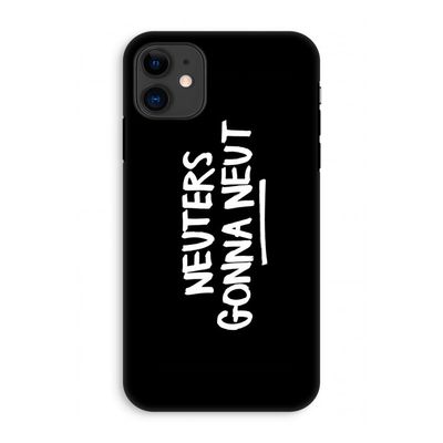 Neuters (zwart): iPhone 11 Tough Case