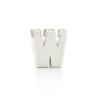 Imotionals Kettinghanger Letter W Zilver