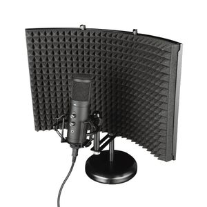 Trust GXT 259 Rudox-microfoon met reflectiefilter - Zwart