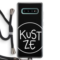 KUST ZE: Samsung Galaxy S10 Plus Transparant Hoesje met koord