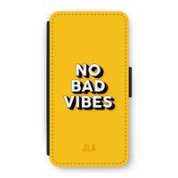 No Bad Vibes: iPhone 12 Pro Flip Hoesje