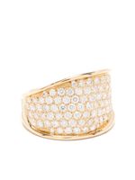 Marco Bicego bague en or 18ct pavée de diamants