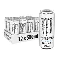 Monster Energy - Ultra White Zero Sugar - 12x 500ml - thumbnail