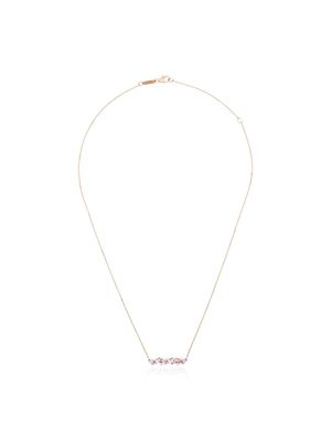 Suzanne Kalan collier en or 18ct à détails de saphir - Rose