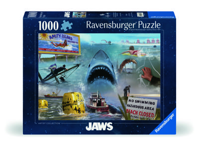 Ravensburger puzzel Jaws 1000 stukjes