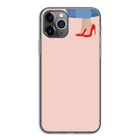 High heels: iPhone 11 Pro Transparant Hoesje