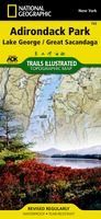 Wandelkaart - Topografische kaart 743 Adirondack Park - Lake George - Great Sacandaga | National Geographic - thumbnail