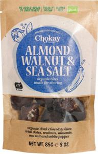 Chokay Walnoot amandel zeezout bio (85 gr)