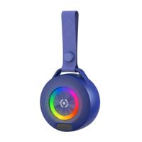 Draagbaar luidsprekersysteem Celly LIGHTBEATBL Blauw 5 W Bluetooth luidspreker