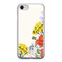 Wilde bloemen: iPhone 8 Transparant Hoesje Wilde bloemen: iPhone 8 Transparant Hoesje