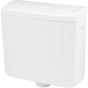 Sanit Opbouwspoelreservoir H38xB43xD14cm met stopkraan Wit 209190501