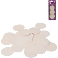Confetti rond ivoor 100 g | 24 stuks