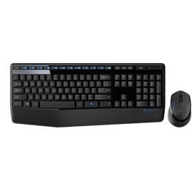Logitech MK345 desktop zwart