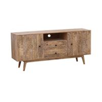Tv-meubel DKD Home Decor Multicolour Natuurlijk Mangohout 155 x 40 x 70 cm