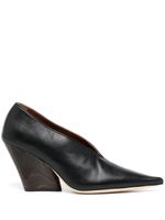 Rejina Pyo pointed-toe leather pumps - Noir - thumbnail