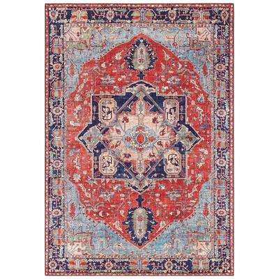 Vloerkleed Hamadan - Rood 150x80cm - - Dekbed-Discounter.nl Vloerkleed Hamadan - Rood 150x80cm - - Dekbed-Discounter.nl