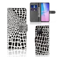 Samsung S10 Lite | Telefoonhoesje | Met pasjeshouder | Slangenprint