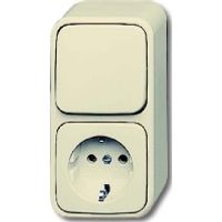 2601/6/2300 EAP  - Combination switch/wall socket outlet 2601/6/2300 EAP - thumbnail