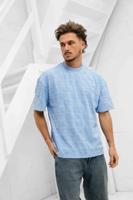 Carlo Colucci C3466 16 T-Shirt Heren Lichtblauw - Maat S - Kleur: Lichtblauw | Soccerfanshop