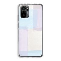 Square pastel: Xiaomi Redmi Note 10 Pro Transparant Hoesje