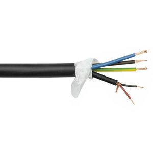 DAP PSC-211 Power/signaalkabel zwart per meter