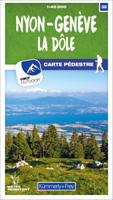 Wandelkaart 38 Nyon/ Genève / La Dôle | Kümmerly & Frey