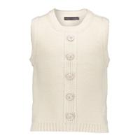 Frankie & Liberty Meisjes gilet gebreid - Kara - Zand