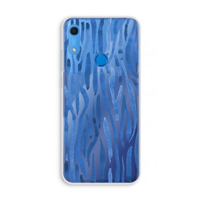Blauwe nerven: Huawei Y6s Transparant Hoesje
