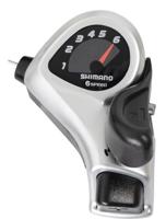 Shimano Versteller rechts 6 speed st-tx50 - zwart/zilver Shimano Versteller rechts 6 speed st-tx50 - zwart/zilver